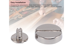 Remache Ranurado De 12 Mm Para Cuero Con Tornillo, 50 Unidades, Aleación De Zinc Para Cinturones, Bolsos Y Zapatos.