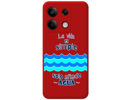 Funda para Xiaomi Poco X6 5G TUMUNDOSMARTPHONE Rojo