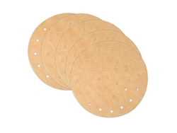 Papel pergamino redondo, 20 cm, antiadherente, 100 unidades