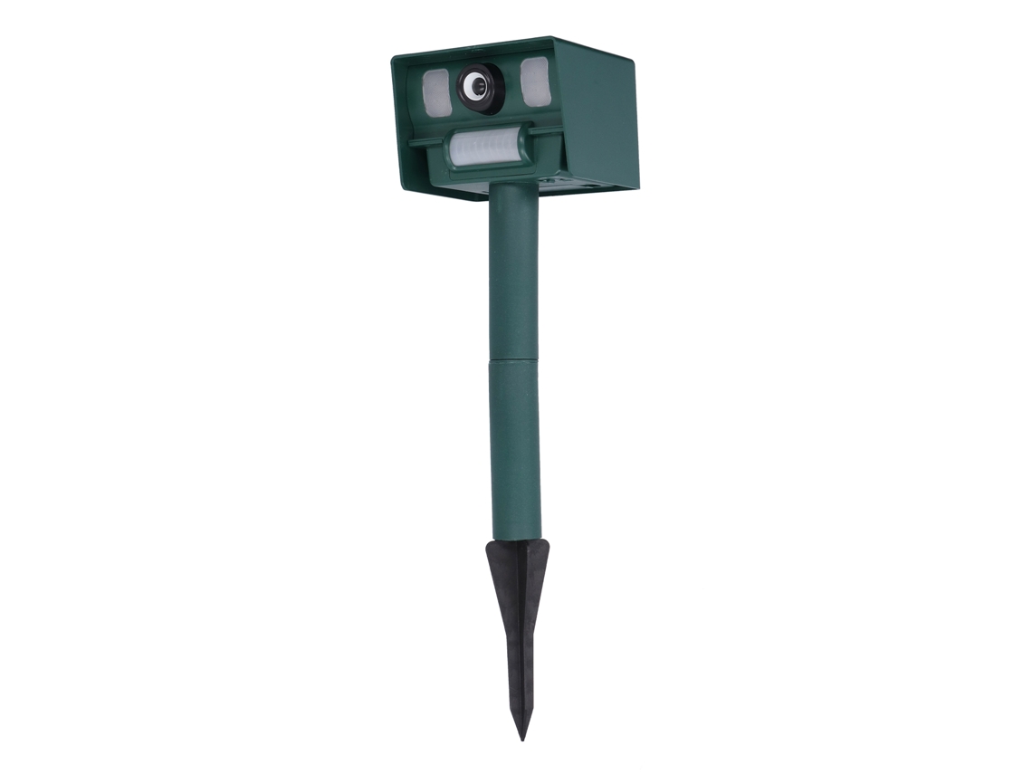 Repelente Solar Ultrasónico Con Led Para Ratas, Pájaros Y Serpientes, Ideal Para Parques, Granjas, Jardines Y Uso En Exteriores.