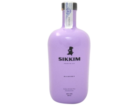 Gin SIKKIM GIN Sikkim Gin Bilberry (0.7 L - 1 unidad)