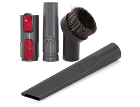 Kit de ferramentas para fendas com escova a vácuo para aspirador de pó dyson v6 v7 v10 sv10