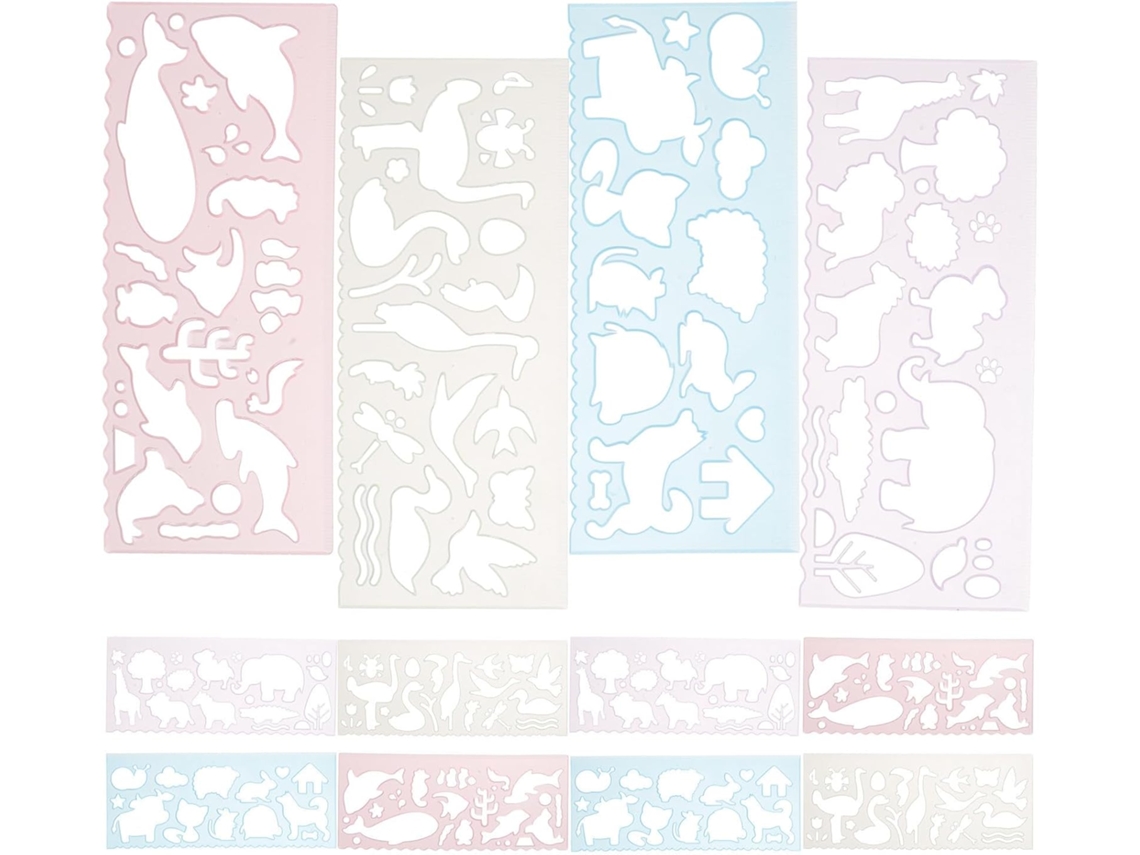 Pp 12 Plantillas De Pintura Animales Hechas