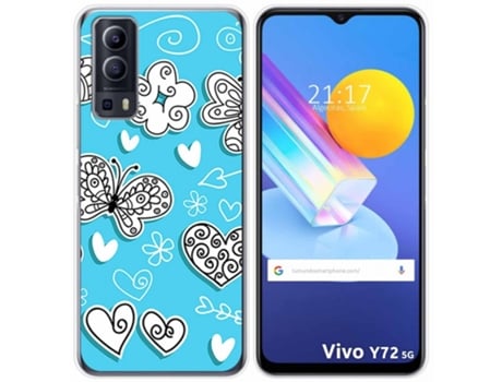Carcasa Vivo Y52 5G TUMUNDOSMARTPHONE Dibujos Multicolor