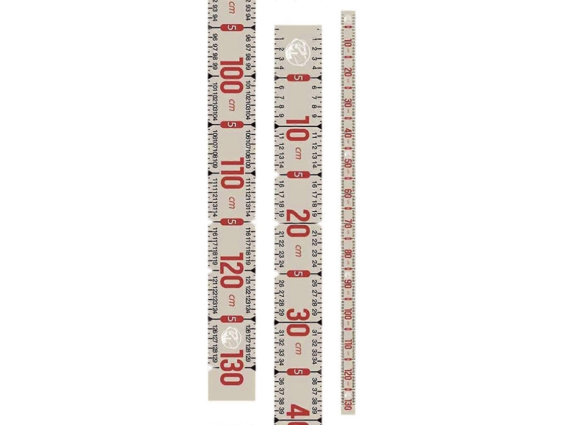 Cinta métrica adhesiva para pesca, 130 cm, herramienta esencial para pescadores. Rosewell (51 pulgadas)