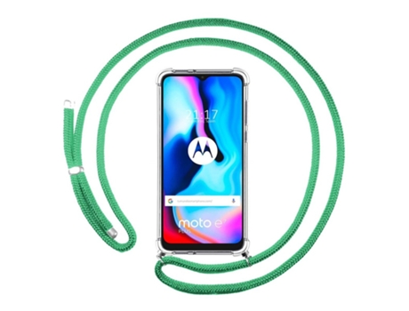 Carcasa Motorola Moto G9 Power TUMUNDOSMARTPHONE Colgante Verde