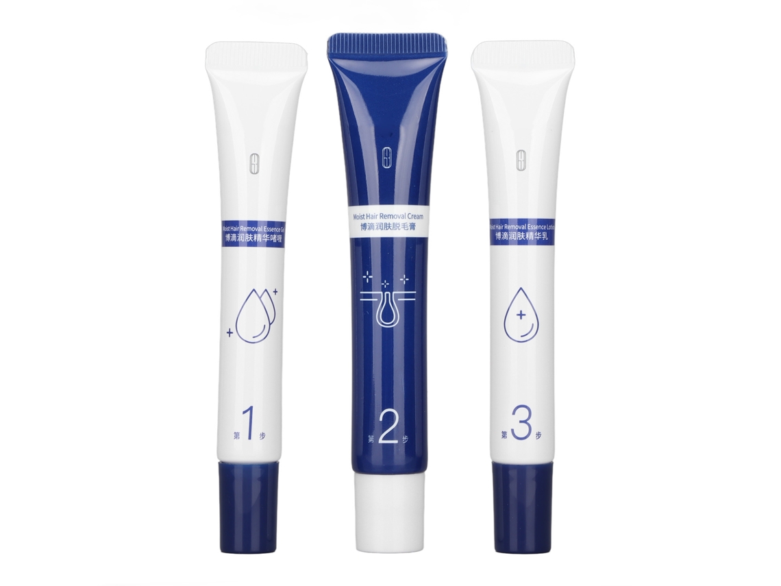 Crema Depilatoria Para Pelo Labial Con Loción Calmante Y Hidratante Painless Set