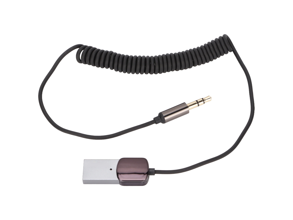 Receptor Y Transmisor De Audio Para Coche Bluetooth 5.0, Adaptador De 3.5mm Con Reducción De Ruido Y Llamada Manos Libres