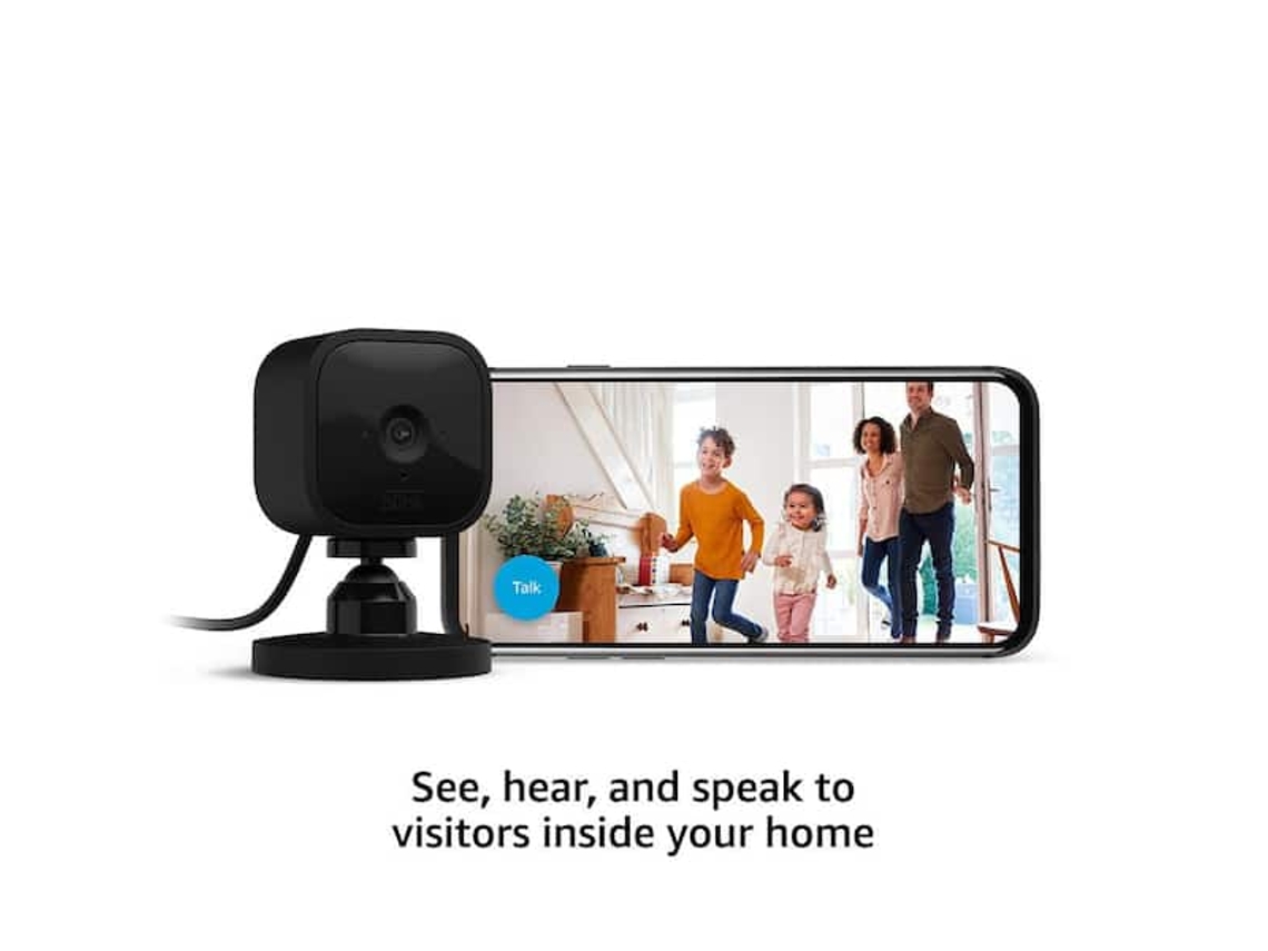 Cámara de Vigilancia Inteligente BLINK Mini Negro