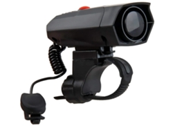 Bocina de bicicleta eléctrica Super Loud 5 modos Bocinas de ciclismo Anillo de manillar de bicicleta Campana de alarma para Biciclet-Negro OEMG