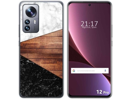 Carcasa para Xiaomi 12 Pro 5G TUMUNDOSMARTPHONE Dibujos Mármol 11 Multicolor
