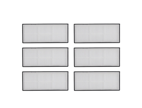 Filtro Hepa de vacío de repuesto de 6 piezas para Roborock T7S T7S Plus S7, filtro lavable para suelo duro, accesorios-Set