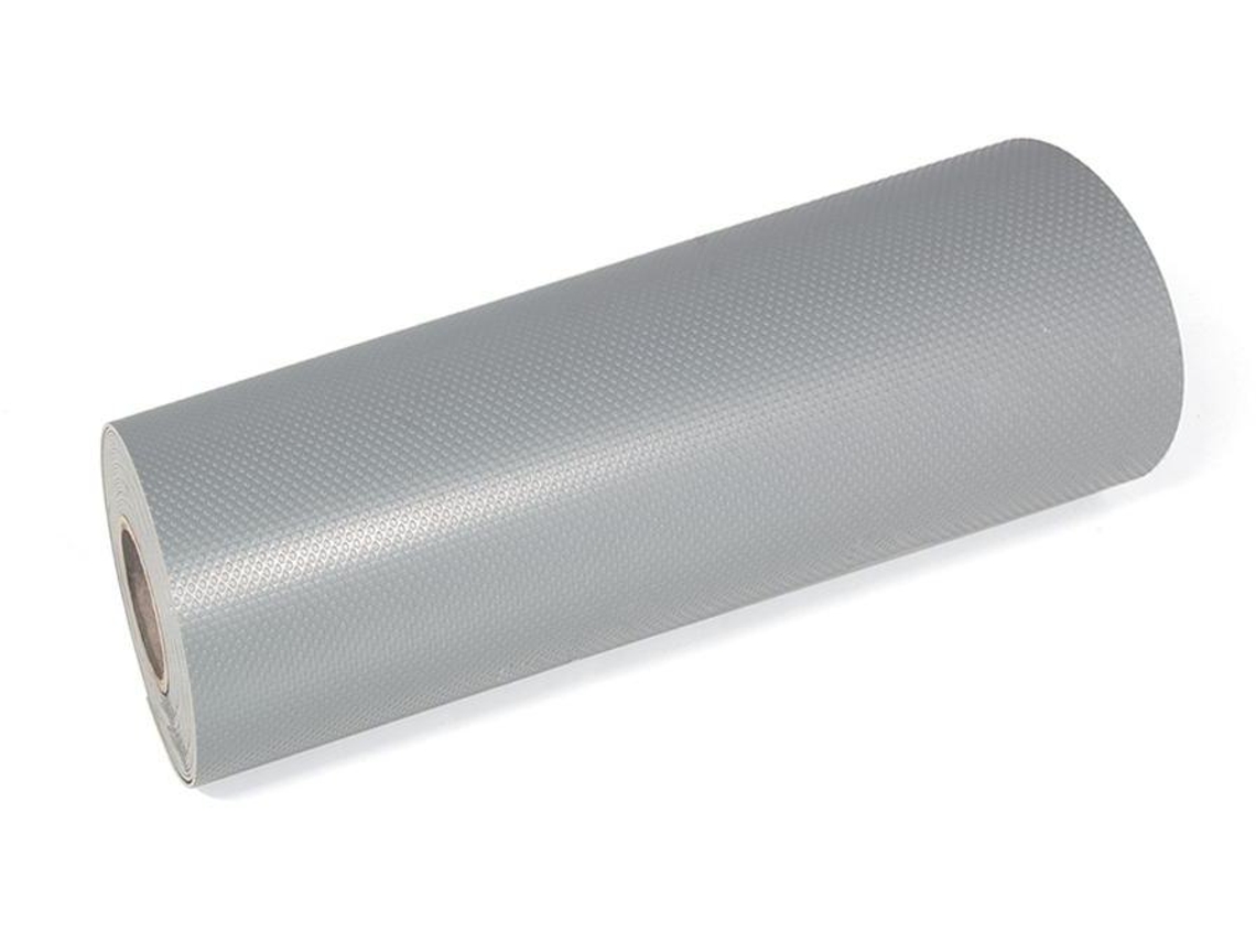 EMUCA Alfombrilla Antideslizante para Cajones- Puntos- Largo 2000X48Cm- Plástico- Gris
