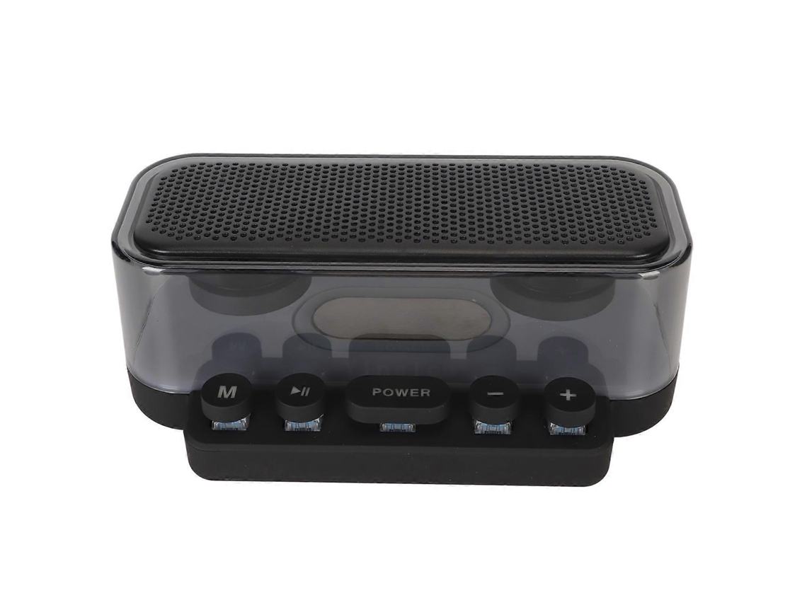 Altavoz Bluetooth RGB Yunzii IPX5 resistente al agua tipo C con subwoofer Bluetooth e interruptor mecánico