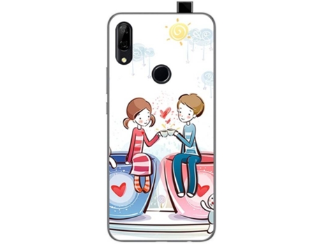 Carcasa Huawei P Smart Z TUMUNDOSMARTPHONE Café Multicolor