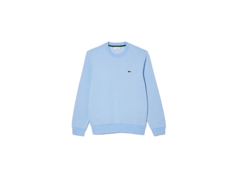 Camiseta de Hombre LACOSTE Molleton Algodón Azul (XS)