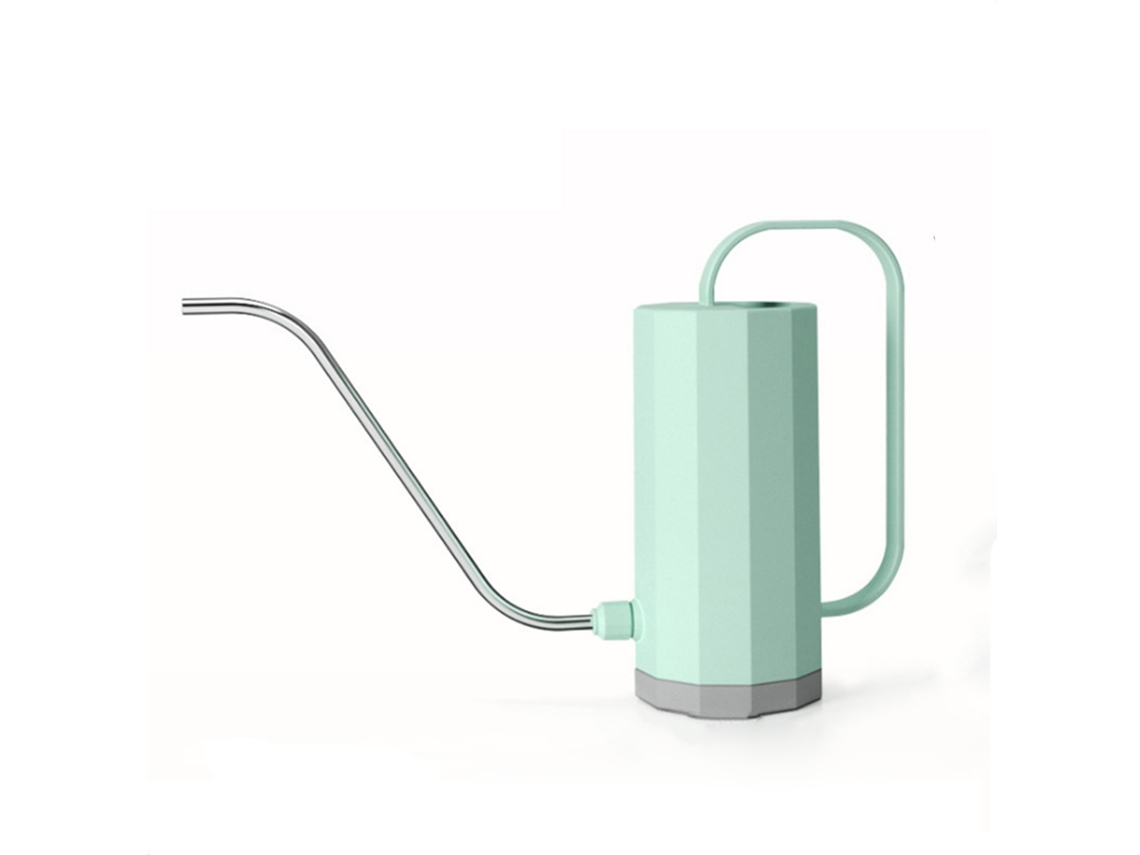 Regadera De Plástico De Estilo Nórdico Con Boquilla Larga Y Curva Para Plantas De Interior.