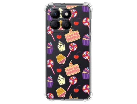 Funda Diseño Dulces para Honor X8B TUMUNDOSMARTPHONE Silicona Multicolor