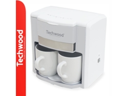 Cafetera eléctrica de 500 W con 2 tazas Techwood