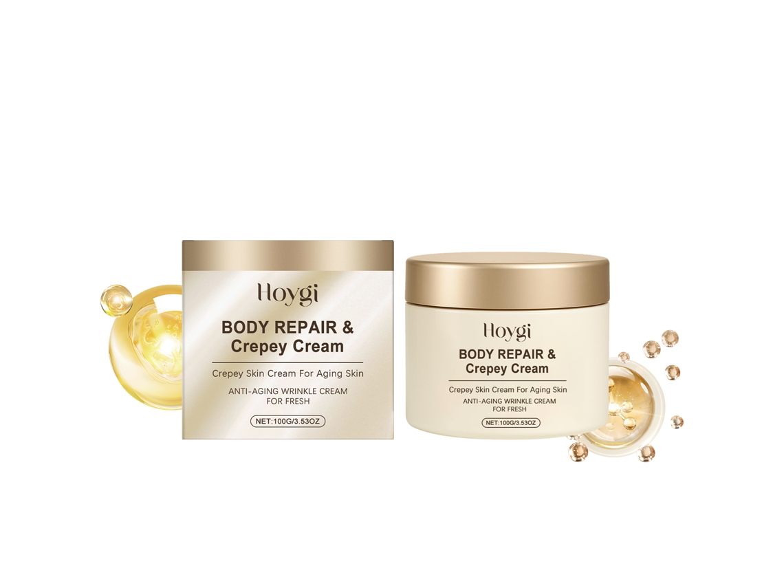 Crema corporal hidratante antiarrugas eficaz para la piel.