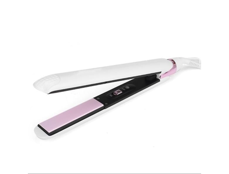 Plancha de Pelo Dos en Uno Húmedo y Seco Ptc Cerámica Alisadora y Rizador Splintwhite Bisbisous AUJEZON