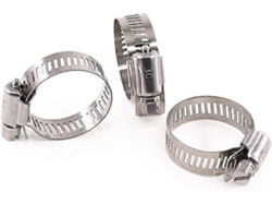 20 Abrazaderas De Manguera De Acero Inoxidable 304 Ajustables Con Engranaje De Gusano Para Automoción, Industrial Y Hogar 16-25