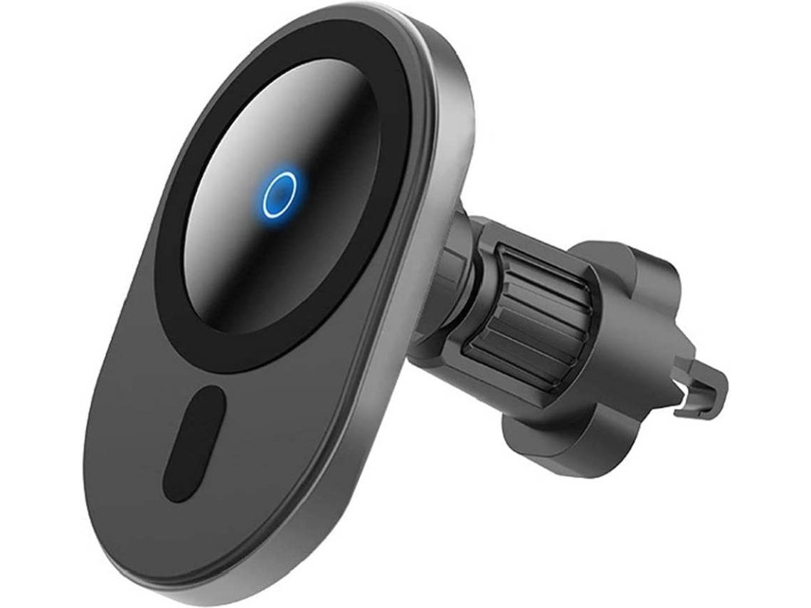 Cargador Carro Sem Carregamento Rápido Air Vent Suction Sticky YIZHOOD Negro