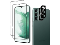Conjunto de Protectores de Lente Traseira Dureza para Samsung Galaxy S21 Plus HONGWE. (2un)