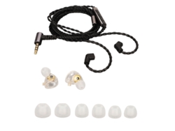 Auriculares Con Cable Hifi Estéreo Dinámicos Híbridos De 3,5 Mm Micrófono Para Audiófilos, Djs Y