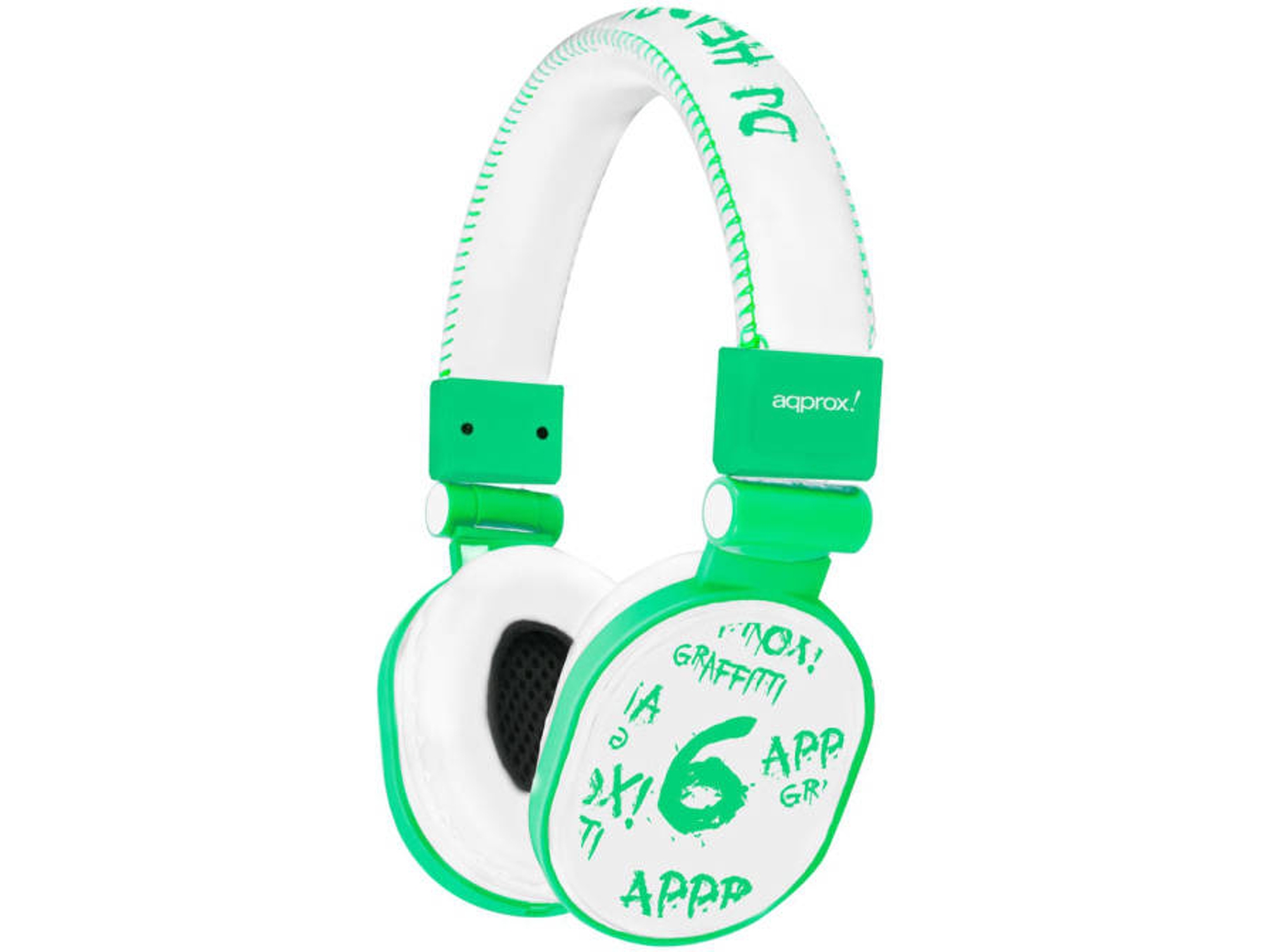 Auriculares con Cable APPROX APPDJGLG (On Ear - Blanco)