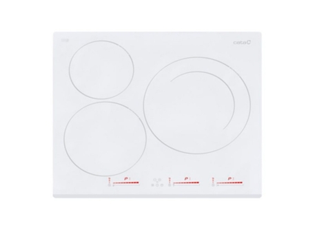 Placa de Inducción CATA INSB 6003 WH (Eléctrica - 62 cm - Blanco)