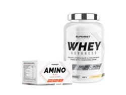 Prize De Muscle Program Sec Débutant 100 Whey Proteine Advanced 900g Vainilla Crémeuse Amino Max Superset Nutrition