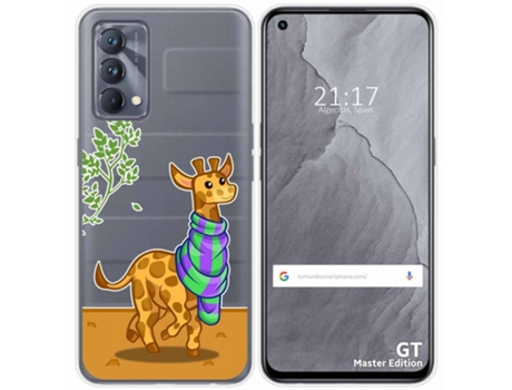 Carcasa Realme GT Master Edition TUMUNDOSMARTPHONE Dibujos Transparente Multicolor