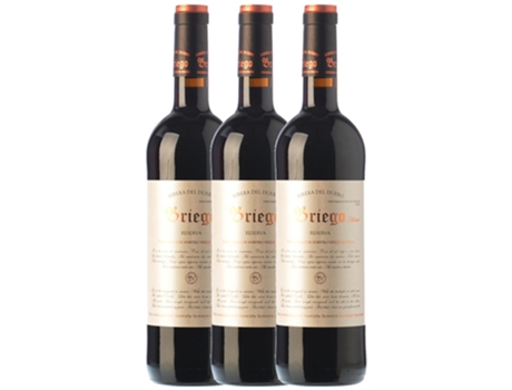 Vino BRIEGO Briego Adalid Tempranillo Ribera Del Duero Reserva (0.75 L - 3 unidades)