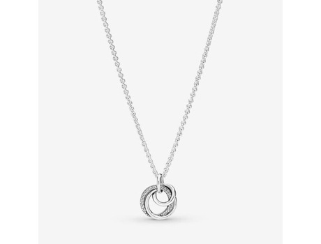 PANDORA Mi Familia Para Siempre Círculos Collar Colgante 392371C01-45