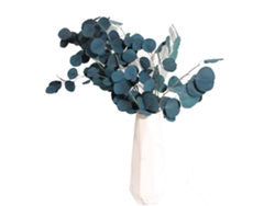 Hermoso Ramo De Flores De Eucalipto Secas, Decorativo, De Durabilidad Eterna, Ideal Para La Sala De Estar O Como Regalo Para El Hogar.