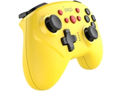 Controlador inalámbrico Bluetooth Joystick Gamepad con vibración Seis soportes con cable Compatible con juegos populares como Switch Adecuado para YIZHOOD