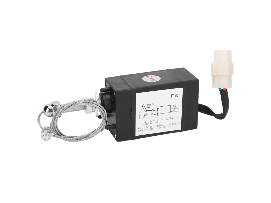 Válvula Solenoide Para Motor Diésel Xhq-pt, Normalmente Abierta, Control De Parada De 24 V Cc