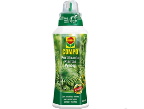 ADUBO LIQ PLANTAS VRD 500ML COMPO