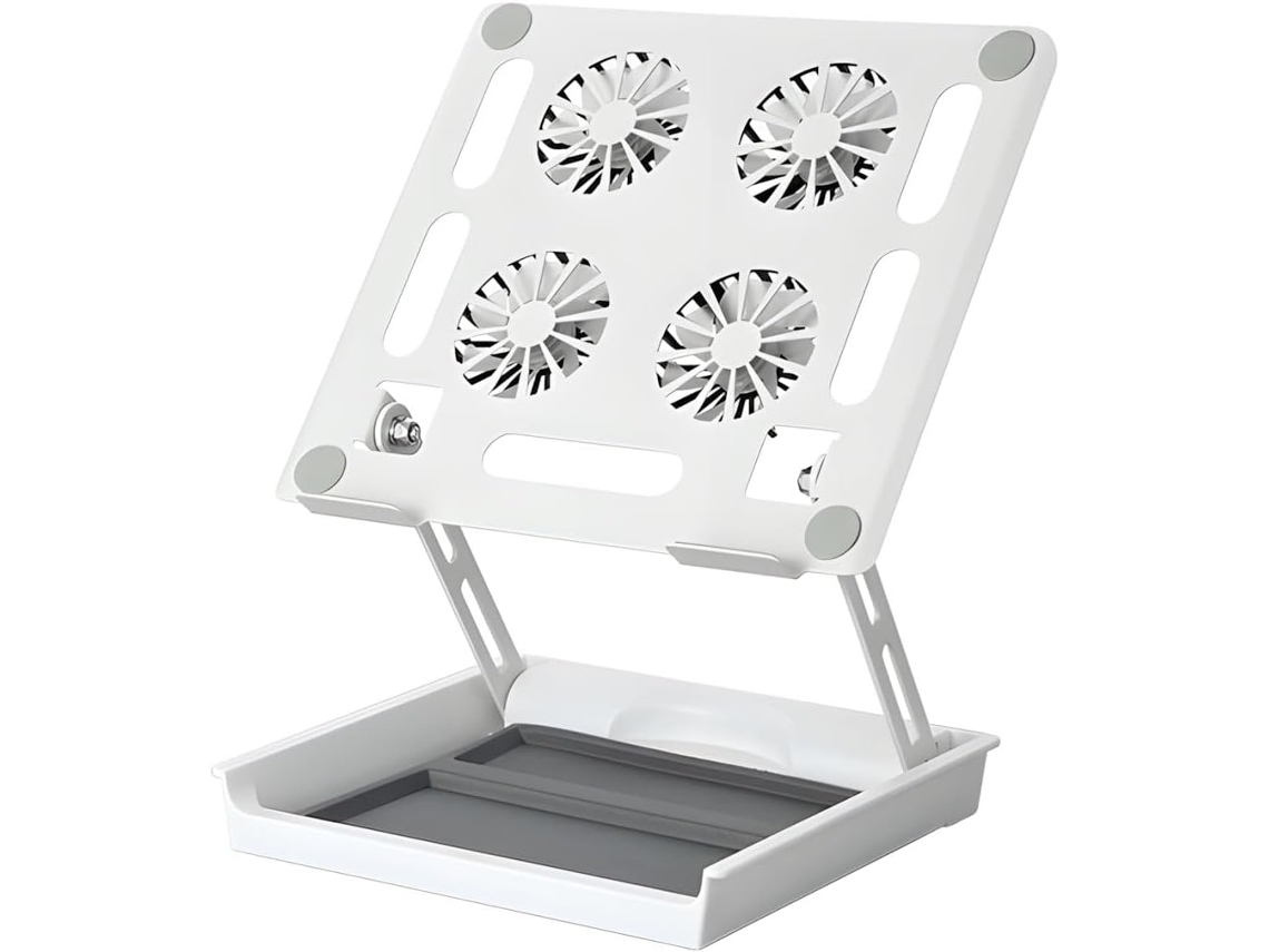 Soporte Para Portátil, Ventilador De Refrigeración Y Caja De Almacenamiento