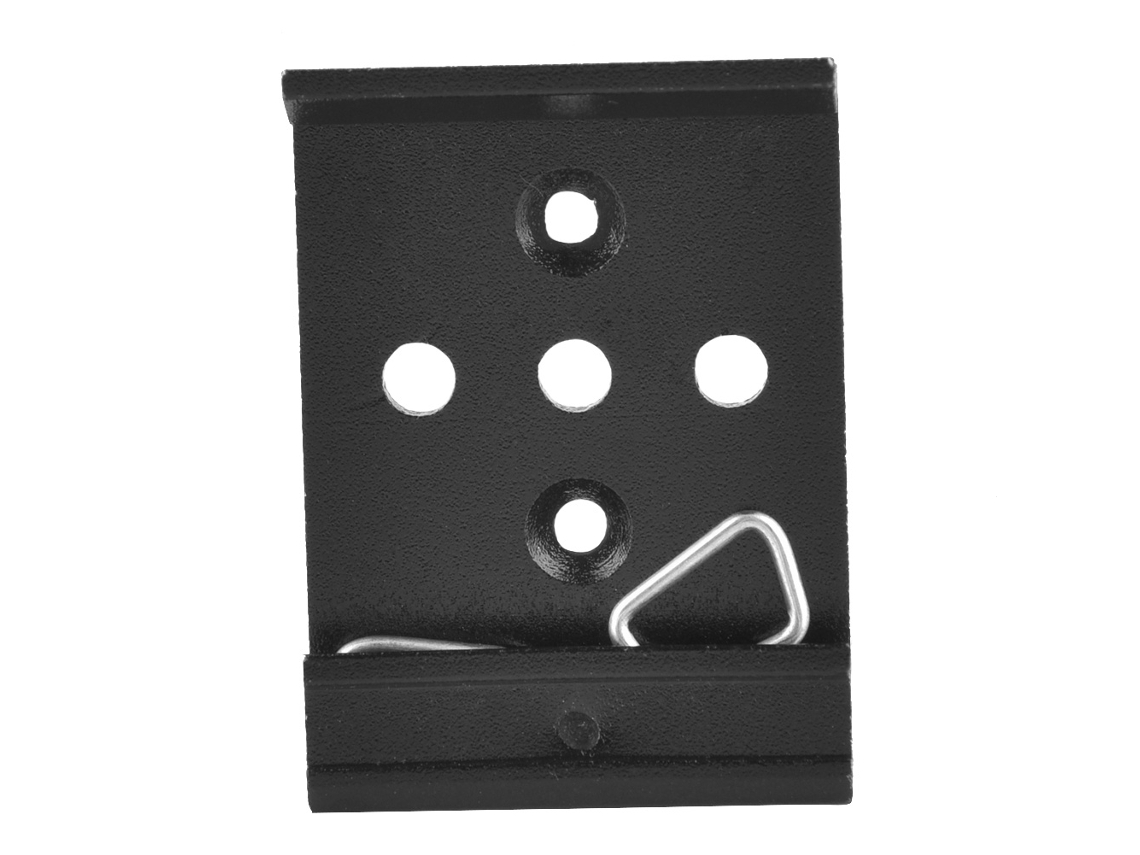 Pinza Fija De Rail Din De Aluminio 35mm Para Montaje De Relés Clip (5)