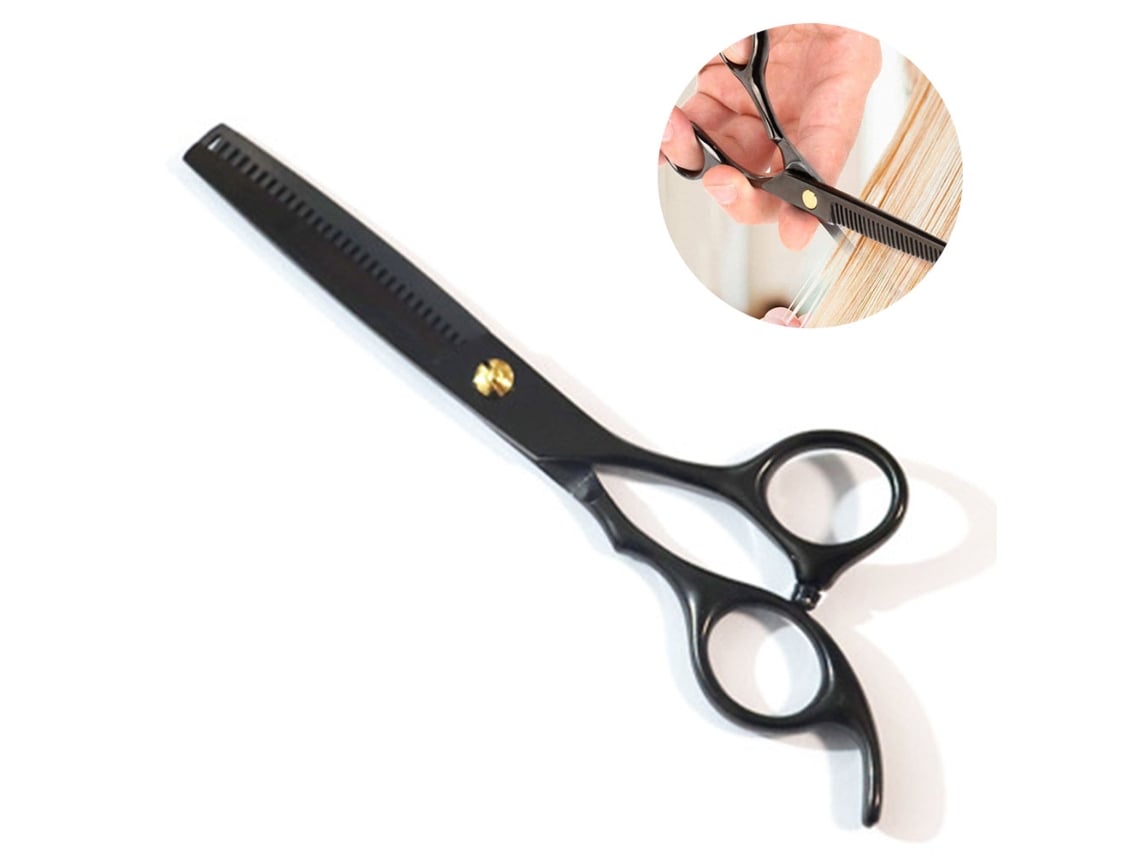 Tijeras de corte de pelo profesionales para mujeres y hombres, tijeras de peluquería rectas tijeras de corte de pelo para uso doméstico JEDBESETZT