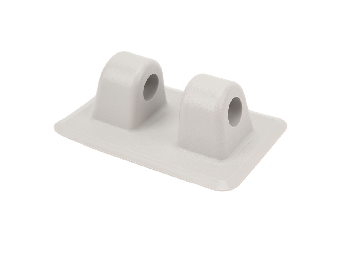 Soporte De Anclaje Fijo De Pvc Para Botes Inflables, Kayaks, Lanchas Neumáticas, Parche De Amarre Gris