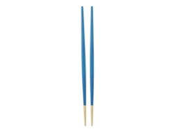 RNEMITERY Set de Cubiertos de Hashis Japoneses de Acero Inoxidable 304 para Sushi Dorados (Azul)