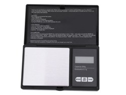 Balanza Digital De Bolsillo Led Portátil De Alta Precisión Para Oro, Plata, Diamantes Y Joyas (500 G/0,1 G)