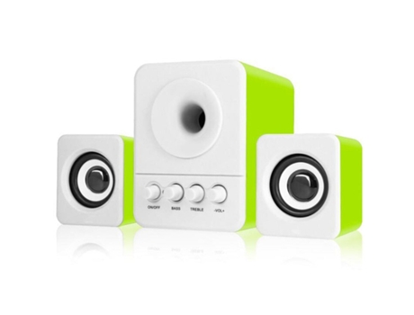 Altavoces PC SLOWMOOSE Blanco