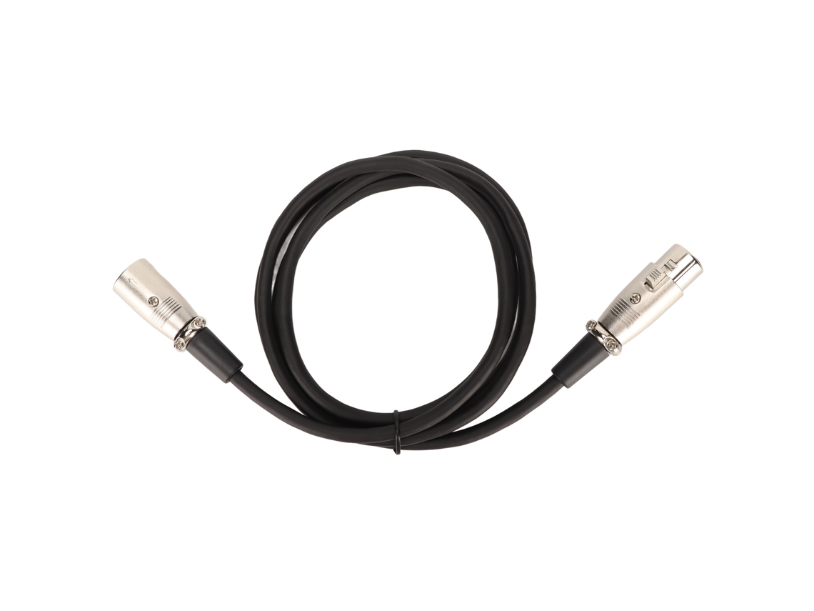 Cable De Audio Hifi Xlr Macho A Hembra De 3 Pines, Sin Pérdidas Ni Ruido, De 1,5 M Para Amplificador De Micrófono