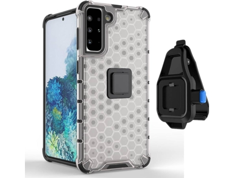 Carcasa y Soporte Samsung S21 Plus Rumble