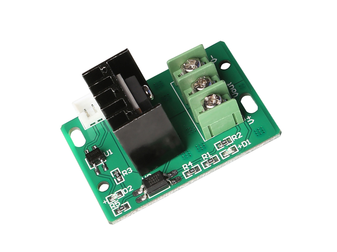 Módulo de alimentación de cama caliente de 12/24 V para impresoras 3D CR10/CR10s - Accesorio para cama caliente