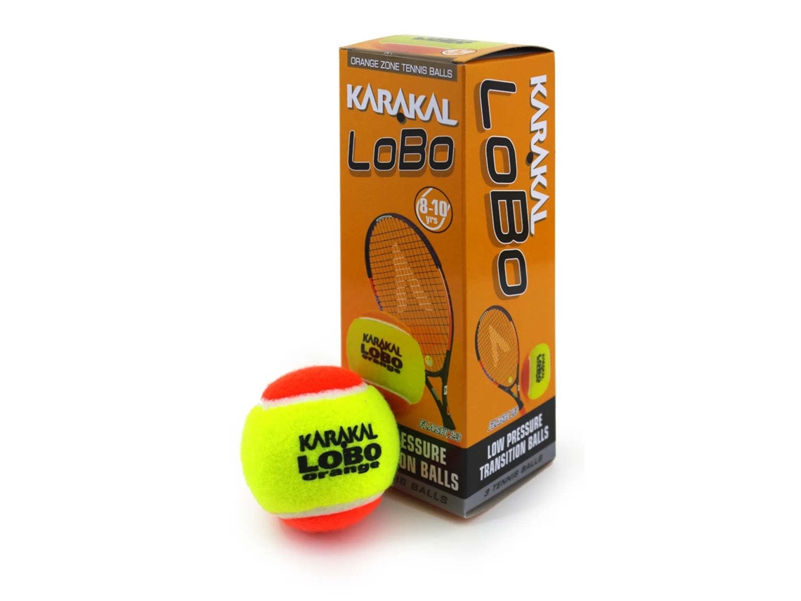 Juego de 3 pelotas de tenis para niños KARAKAL LoBo